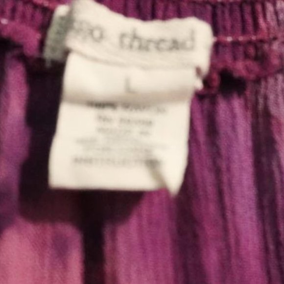 Indigo thread blouse - Picture 3 of 3